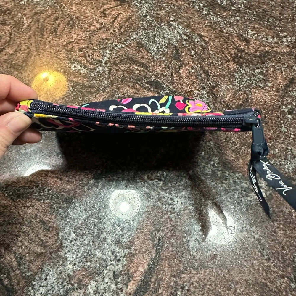 Small Vera Bradley pouch in ribbons print